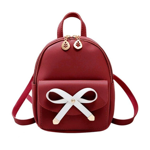 Women Simpel Solid Backpacks for Teen Girls Shoulder Bag Female Zipper School Rucksack Preppy Style Mochila Brand Fashion