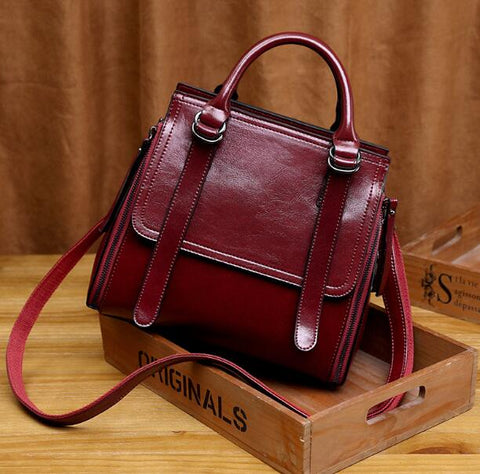 Women's Genuine Leather Handbags Luxury Brand Designer Handbags Women Shoulder Bags For Women satchel Chain hand Bag T16