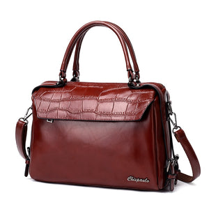 CHISPAULO Designer Women Genuine Leather Handbags High Quality shoulder/crossbody Messenger Evening Tote bags Crocodile Bag X80