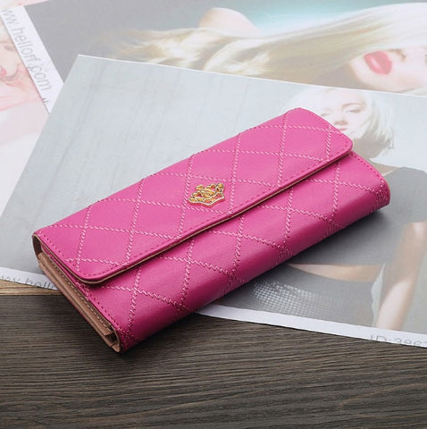 Wallet women mobile phone bag Brand Designer Female card PU Leather Long Womens Wallets and purses Ladies slim card holder purse