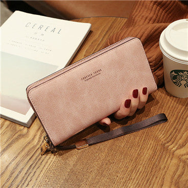 Wallet women mobile phone bag Brand Designer Female card PU Leather Long Womens Wallets and purses Ladies slim card holder purse