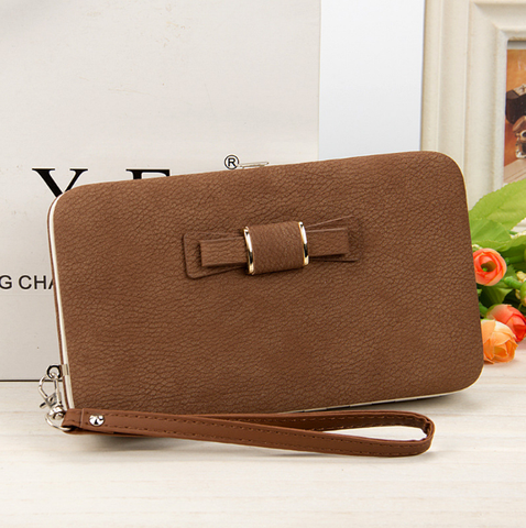 Wallet women mobile phone bag Brand Designer Female card PU Leather Long Womens Wallets and purses Ladies slim card holder purse