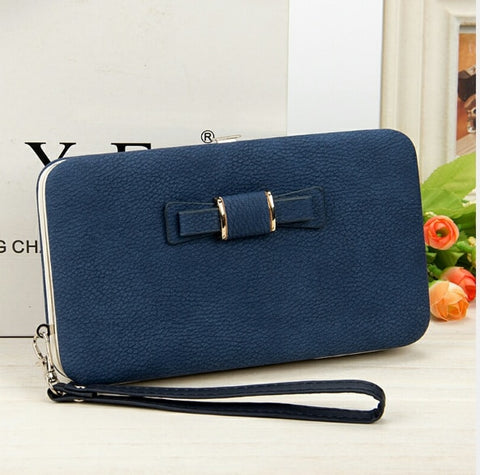 Wallet women mobile phone bag Brand Designer Female card PU Leather Long Womens Wallets and purses Ladies slim card holder purse