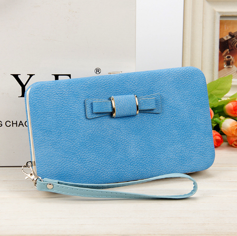 Wallet women mobile phone bag Brand Designer Female card PU Leather Long Womens Wallets and purses Ladies slim card holder purse