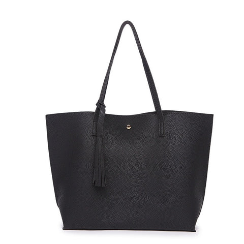 Fringe Handbags Shoulder Bag PU Large Capacity Ladies Handbags Bags WML99
