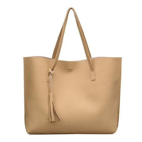 Fringe Handbags Shoulder Bag PU Large Capacity Ladies Handbags Bags WML99