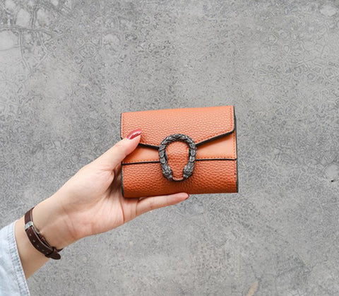 Women Wallets Purses Dragon Head Wallets For Girl Ladies Money Coin Pocket Card Holder Female Wallets Clutch Bags 2019