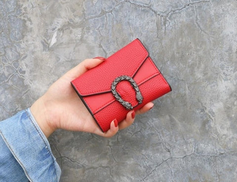 Women Wallets Purses Dragon Head Wallets For Girl Ladies Money Coin Pocket Card Holder Female Wallets Clutch Bags 2019
