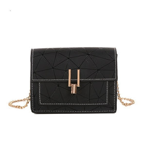 Women Shoulder Bags 2019 summer new Korean version of the Messenger bag handbag chain wild crack printing wild shoulder bag