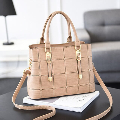 New Women Shoulder Crossbody Bag Button Plaid Women's Shoulder Bag Fashion Sequined Small Female Flap Alligator Messenger Bag