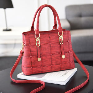 New Women Shoulder Crossbody Bag Button Plaid Women's Shoulder Bag Fashion Sequined Small Female Flap Alligator Messenger Bag