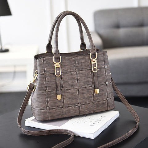 New Women Shoulder Crossbody Bag Button Plaid Women's Shoulder Bag Fashion Sequined Small Female Flap Alligator Messenger Bag