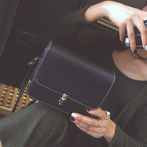 Shell Women Messenger Bags Women Crossbody Bags Satchel Small Square Leather Mini Female Shoulder Bag Mobile Phone Packet Bolsa
