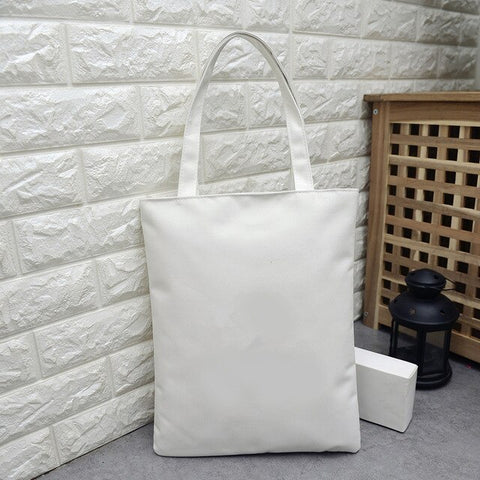 Casual Canvas Tote Handbag Women Cartoon Cat Shoulder Bag Female Summer Beach Bag Shoulder Bag Lady BB469