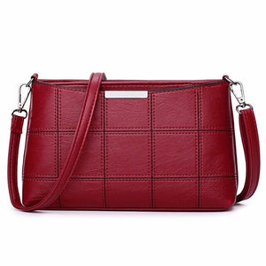 PU Leather Women Shoulder Bag Clutch Messenger Bags Organizer Evening Party Handbags Classic Girl Gift Purse Crossbody Bags
