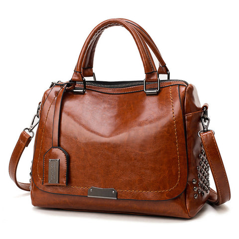 Women Messenger Bags luxury handbags  bags designer Motorcycle Punk Style Skull Rivet Tote Bag Crossbody Bags for Ladies