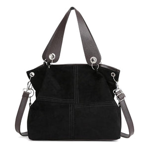 Top-handle Bags Women Shoulder Bag Female Large Tote Soft Corduroy Leather Crossbody Messenger Bag for Women 2019 Bolsa femenina