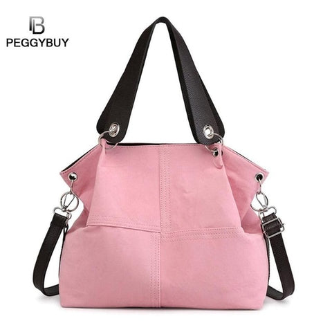 Top-handle Bags Women Shoulder Bag Female Large Tote Soft Corduroy Leather Crossbody Messenger Bag for Women 2019 Bolsa femenina