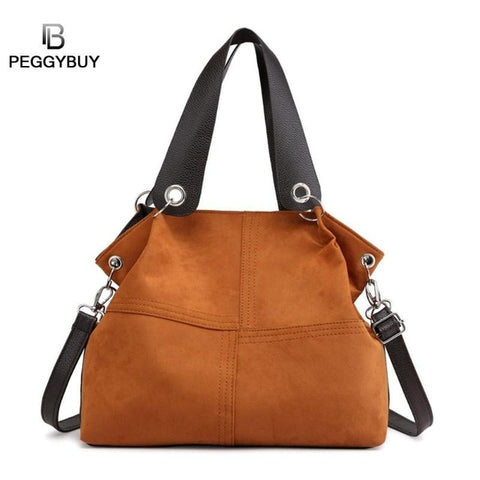 Top-handle Bags Women Shoulder Bag Female Large Tote Soft Corduroy Leather Crossbody Messenger Bag for Women 2019 Bolsa femenina