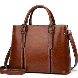 Fashion Boston Genuine Leather Luxury Handbags Women Messenger Bags Designer Shoulder Bag Female Tote Bolsos Mujer Retro C1198