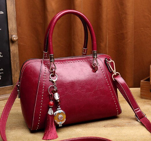 Female Brand Fashion Ladies Shoulder Messenger Bags Genuine Leather Women crossbody Bag for Girl Brand Handbags Bolsas New T55