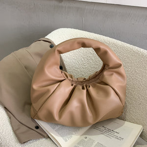 New Shoulder Bags For Women 2024 Tote Handbag De Luxe Femme Folds Fashion Dumplings Totes Soft Roupas Femininas Torebka Clutch