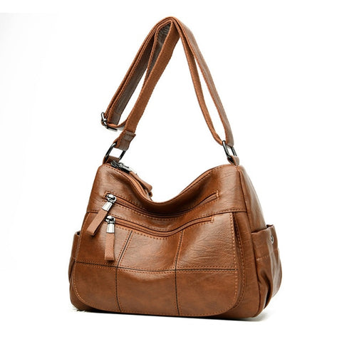 High Quality Leather Luxury Handbags Women Bags Designer Shoulder Crossbody Bags for Women 2024 New Bolsa Feminina Sac A Main