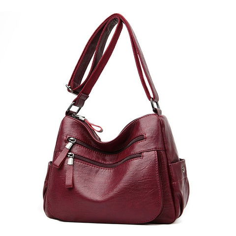 High Quality Leather Luxury Handbags Women Bags Designer Shoulder Crossbody Bags for Women 2024 New Bolsa Feminina Sac A Main