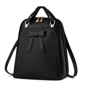 Ladies Backpack Shoulder Bag Women School Backpacks Schoolbag For Teenagers Students PU Leather backpack