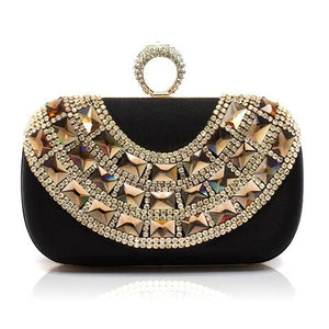 Blue Totes Party Evening Bag Women's Wallet Style Chain Handbag Clutch Banquet Mini Bag Mujer Bolso 12026&