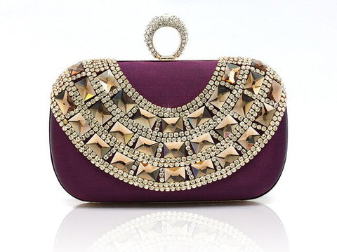 Blue Totes Party Evening Bag Women's Wallet Style Chain Handbag Clutch Banquet Mini Bag Mujer Bolso 12026&