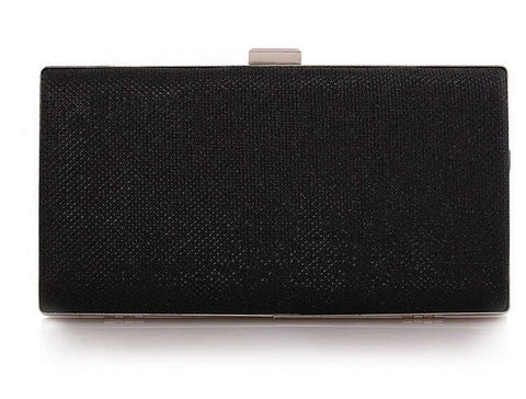 Women Evening Clutch Bag Diamond Sequin Clutch Female Crystal Day Clutch Wedding Purse Party Banquet Black/Gold Silver Two Chain
