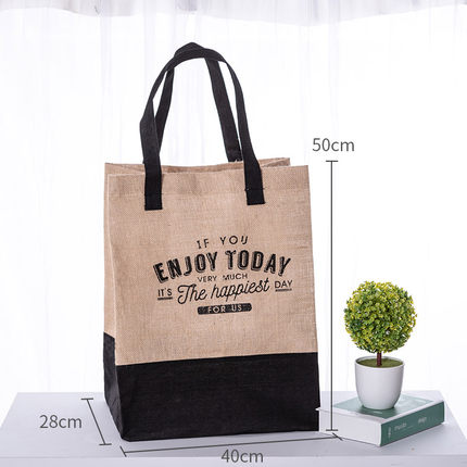 Women Linen Luxury Tote Large Capacity Female Casual Shoulder Bag Lady Daily Handbag Fresh Beach Shopping Bag